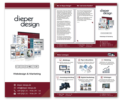 Flyer-Download Dieper Design